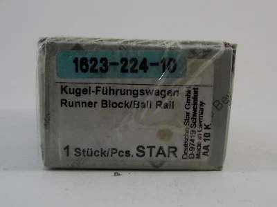 STAR Runner Block / LINEAR BEARING 1623-224-10 .  NEW - Image 1 of 2
