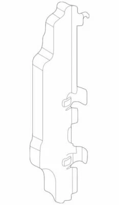 Protector interior deportivo OEM NUEVO 2009-2012 Ford Flex Limited Titanium SEL AA8Z-8311-A Foto 1 de 2