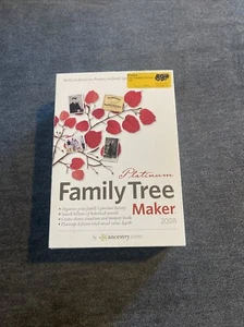 Family Tree Maker Essentials 2008 PC CD-ROM Software - Ancestry.com Genealogy - Picture 1 of 1