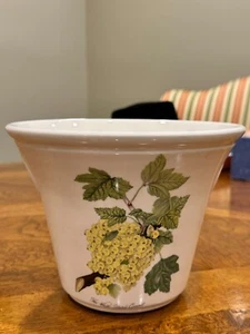 Very Rare - Portmeirion Pomona White Dutch Currant Planter Retired - Picture 1 of 6