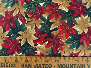 Vintage Quilt Cotton Fabric "Woodblocks" by Hoffman Int. by 1/2Yard - Picture 1 of 3