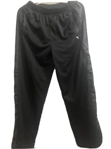Puma BOYS BLACK SWEAT PANTS/JOGGERS - SIZE XL - PREOWNED - Picture 1 of 12