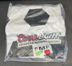 Coors Light 42"" aufblasbarer Stuhl Fußball FMF kostenloser Versand - Bild 1 von 3