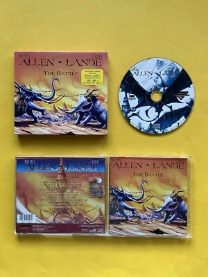 Russell ALLEN Jorn LANDE The BATTLE 1 CD HEAVY METAL 90 Uncut OVP Box 2005 no LP - Bild 1 von 4