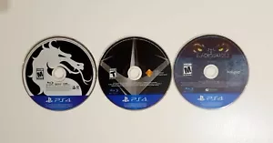 AS-IS PS4 NTSC - Lot of 3 Playstation4 Games - Mortal Kombat X, Paragon - Picture 1 of 4