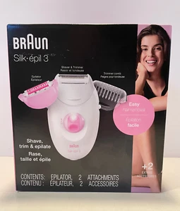 Braun Epilator Silk-epil 3 , model 5320, Hair Removal for Women, Shaver /Trimmer - Picture 1 of 9