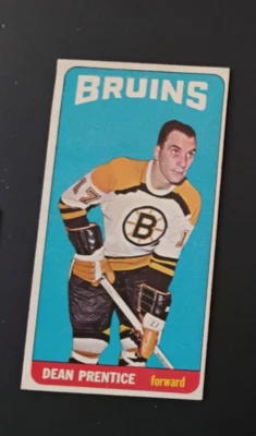 1964-65 Topps Hockey-Dean Prentice #19 excellent (see scan) - Image 1 of 2