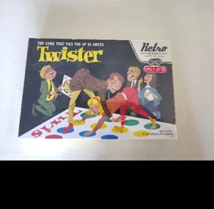TWISTER RETRO SERIES 1966 EDITION HASBRO BOARD GAME NEW SEALED (2014) - Picture 1 of 4
