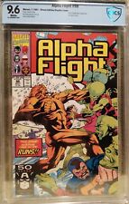 Alpha Flight #98 1991 CBCS 9.6 wp Marvel Comic Double Cover