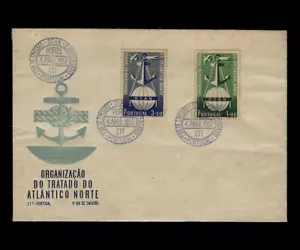 Portugal 1952 – FDC NATO issued with Porto cancel - Picture 1 of 1