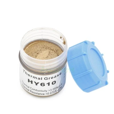 20g Gold Silicone Compound Thermal Grease Paste For CPU GPU Chipset LED XBOX - Image 1 of 3