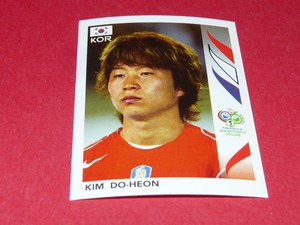 501 KIM DO-HEON COREA KOREA PANINI FOOTBALL GERMANY 2006 WM FIFA WORLD 