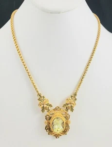 Collana con strass Camrose & Kross Jacqueline Jackie Kennedy Imperatrice Eugenia - Foto 1 di 12
