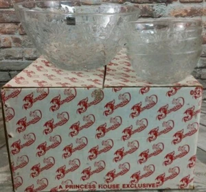 Vintage 5 Stck. Fantasia Princess House ~ 18 Tassen Servierschüssel ~ 15 Unzen Suppe/Salat Schüsseln - Bild 1 von 12