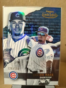 Topps Gold Label Clase 1 2020 azul #20 Javier Báez Chicago Cubs/150 - Imagen 1 de 2