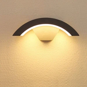 12W LED Wall Sconce Light Fixture Waterproof Outdoor Lamp Building Exterior Door - Picture 1 of 4