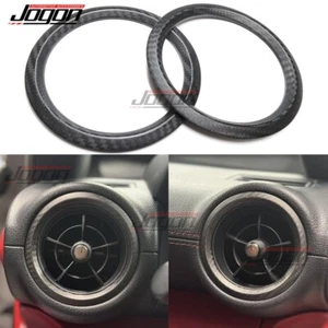 Tapicería de ventilación de aire acondicionado lateral de tablero de carbono mate para Lexus IS 300 350 500 F SPORT 2021-24 - Imagen 1 de 11