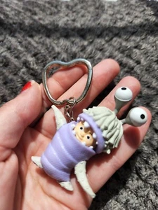 Monster's Inc Boo Schlüsselanhänger Mini süßes Zubehör handgefertigte Geschenke - Bild 1 von 6