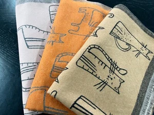 Bufanda de invierno con estampado de gato gatito gatito premium suave mezcla clásica chal envolvente - Imagen 1 de 10