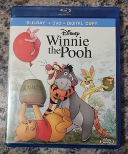 Disney Winnie The Pooh (Blu-ray + DVD) NEVER TRUST STOCK PHOTOS - Picture 1 of 5