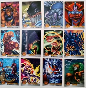Fleer Ultra X-Men 1996 Super Villains conjunto de 12: #61-79 no consecutivo - Imagen 1 de 2