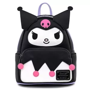 Bolso de Hombro Cartera Loungefly Sanrio Hello Kitty Kuromi Cosplay Doble Correa - Imagen 1 de 6