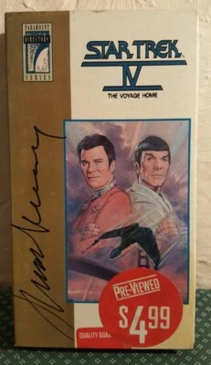 Star Trek IV The Voyage Home VHS Tape Paramount Directors Series Leonard Nimoy - Image 1 of 4