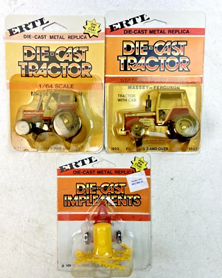 Juguetes fundidos a presión para tractor y pulverizador ERTL Massey-Ferguson de colección Foto 1 de 4