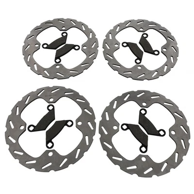 Polaris Sportsman 850 XP 2009 rotores de freno deportivos delanteros y traseros y pastillas de freno Foto 1 de 3