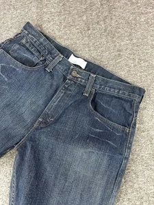 Jeans vintage Levi's SilverTab True Boot uomo 32X30 larghi larghi sbiaditi Y2K skater - Foto 1 di 9