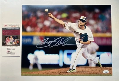 GERRIT COLE Autographed Signed 11x14 Photo Picture New York Yankees Pirates COA - Image 1 of 2
