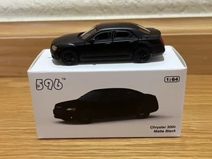 596 Model 1:64 Diecast Chrysler 300C Matte Black Limited Edition 1 Of 1499 RTS - Picture 1 of 15