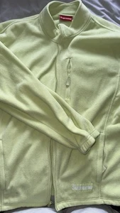 Supreme XL Polartec Zip Up FW22 Lime Green - Picture 1 of 5
