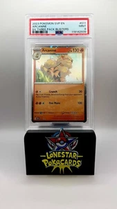 2023 POKEMON SVP EN-SV BLACK STAR PROMO #011 ARCANINE PSA 9 #11 COSMOS HOLO RARE - Picture 1 of 2