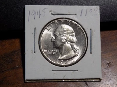 1945-P Washington Quarter - Choice BU - Image 1 of 2