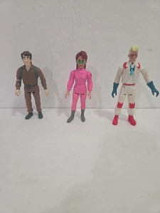 Vintage Kenner Janine Melnitz Ghostbusters Fright Features Action Figure (1987)! - Picture 1 of 8
