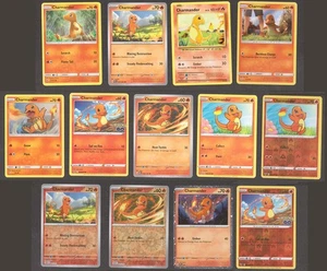 CHARMANDER Fans Pokemon Card Collection Set of 13 English Promo SM Rare Vintage - Picture 1 of 1