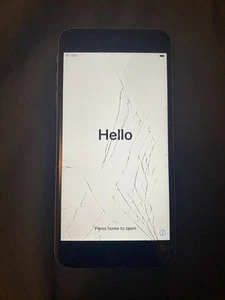 iPhone 6s 16GB A1663 Cracked Screen Fixable/For Repair - Picture 1 of 7