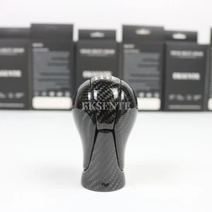 Full Real Carbon Fiber 6S MT Gear Shift Knob For Nissan 370Z 2009 - 2019 - Picture 1 of 7