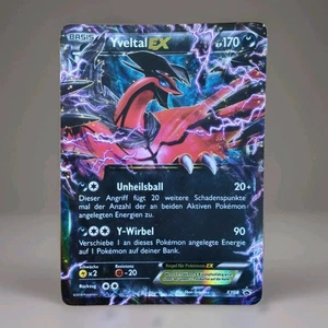 Yveltal EX Black Star Promo Pokemon Karte Deutsch XY08 - Bild 1 von 3