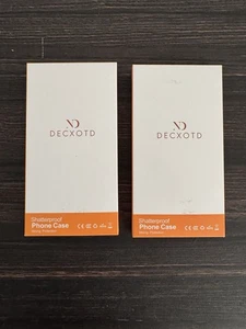 Red and orange PHONE CASE IPHONE 15 + 6,7” lot of 2 New - Picture 1 of 6