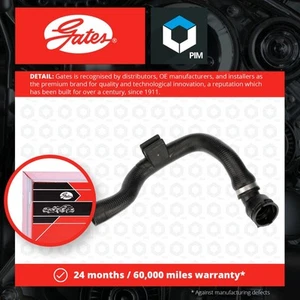 Radiator Hose fits SKODA SUPERB Mk1 2.5D Upper 01 to 03 AYM Coolant Gates New - Picture 1 of 2