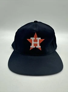 Vintage Houston Astros Twins Enterprise Dark Blue Adjustable Snapback Cap - Picture 1 of 8