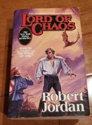 Lord of Chaos by Robert Jordan  PB Book 6 in The Wheel Of Time  - Image 1 of 4