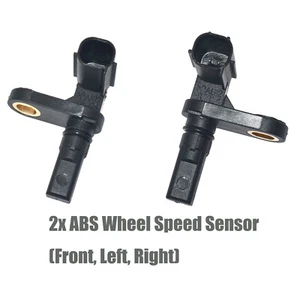 2x ABS Wheel Speed Sensor Front For Toyota Sequoia Tundra 895430C020 895420C020 - Picture 1 of 10