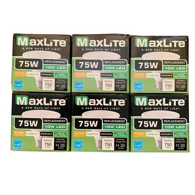 MaxLite PAR30 Short Neck Dimmable LED Flood Light Bulb 2700K Soft White 6 pack - Image 1 of 4
