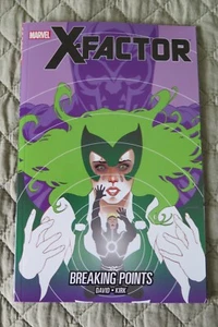 X-FACTOR BREAKING POINTS TPB VOLUME 18 MARVEL PETER DAVID VERY RARE OOP - Picture 1 of 4