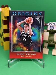 2023-24 PANINI ORIGINS BASE ROT SP ROOKIE JALEN WILSON BROOKLYN NETZE - Bild 1 von 2