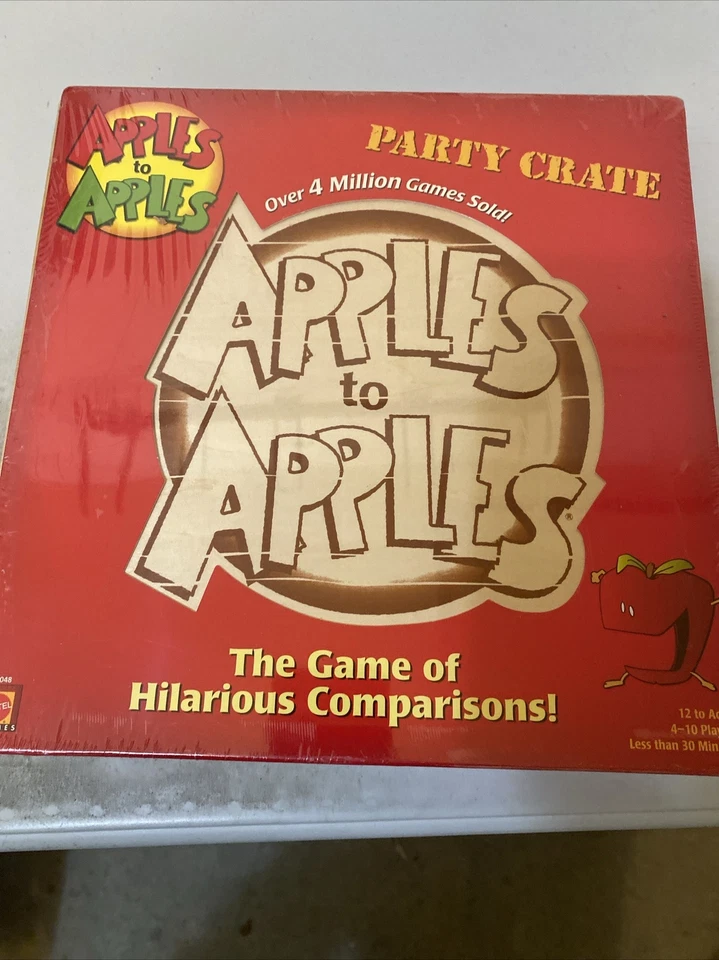 APPLES TO APPLES 2008. Party Crate. NEW/SEALED Game Wood MATTEL - Image 1 of 1
