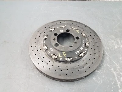 Porsche 911 GT3 991.1 2014 rotor de freno de cerámica PCCB delantero izquierdo - ** #3456 A4 Foto 1 de 4